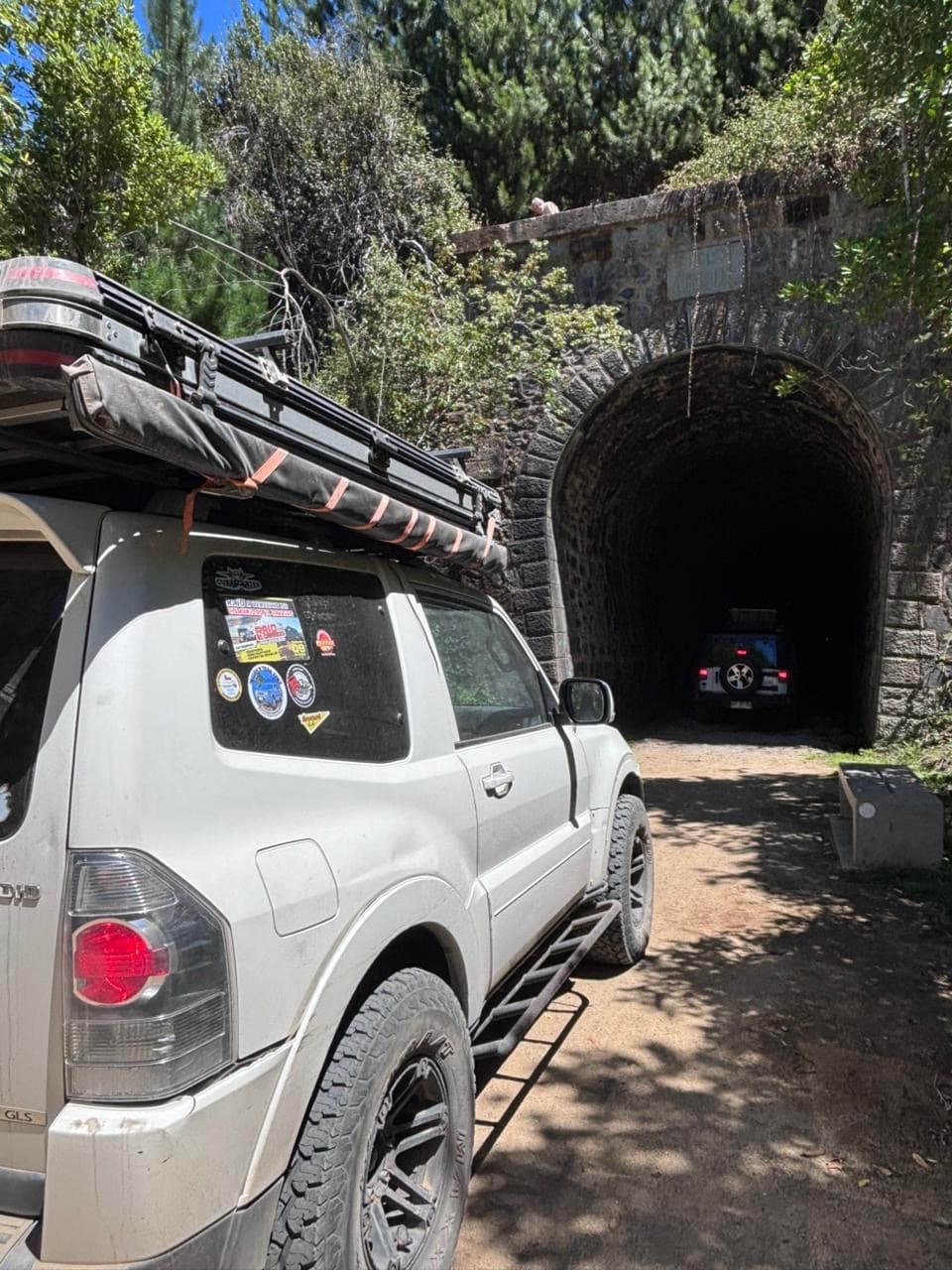 Carpa de techo rígida para 2 personas